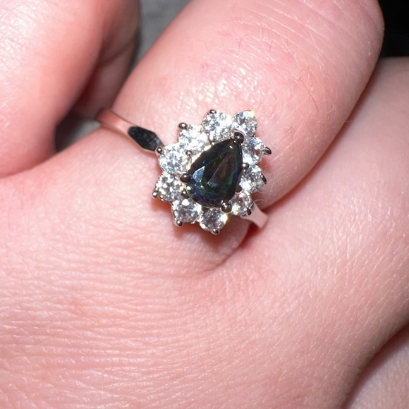 Sterling Silver Mystic Quartz Ring - Picture 2 of 5